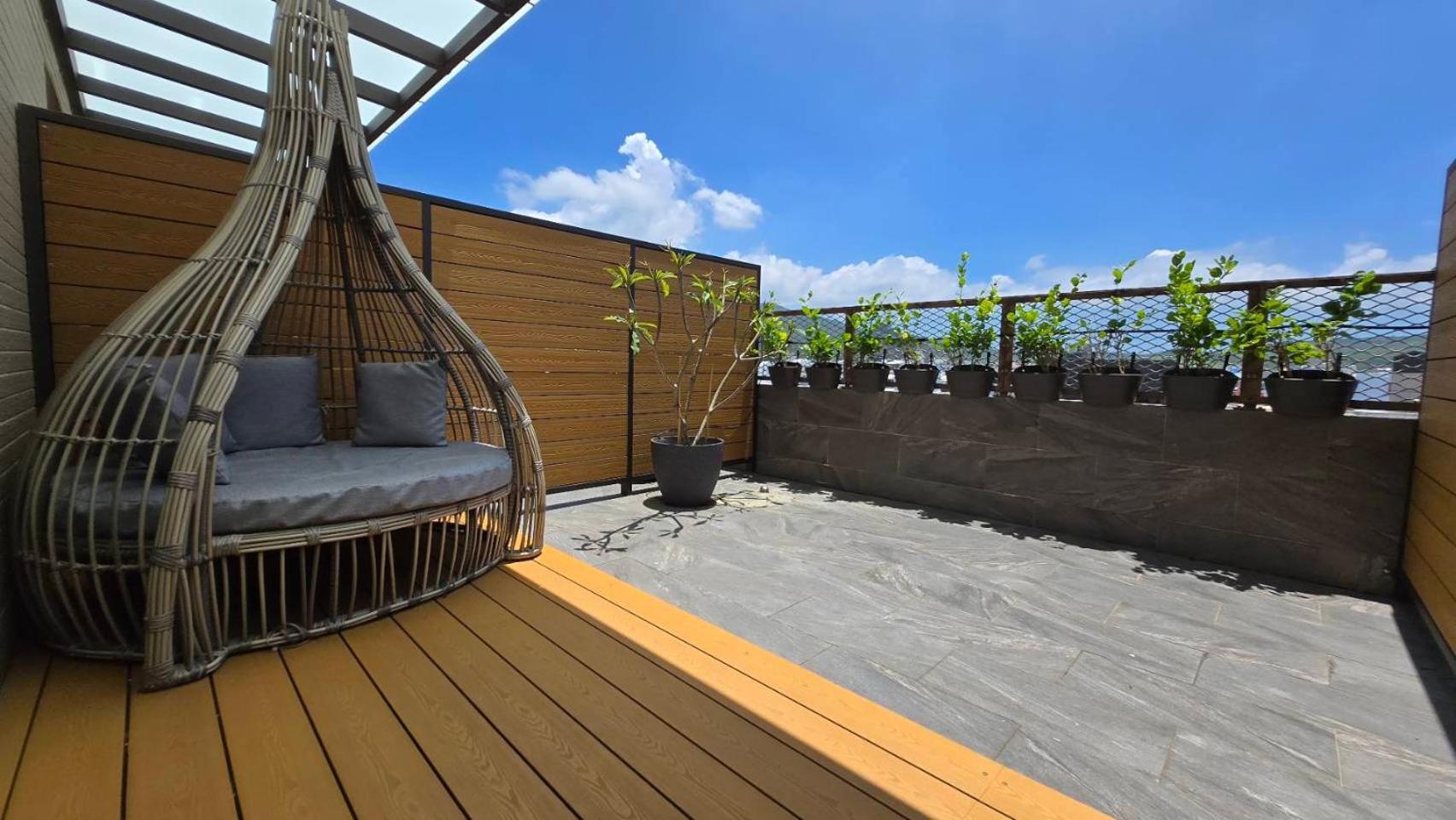 Grand Bay Resort Hotel Hengchun Exterior photo Composite wood